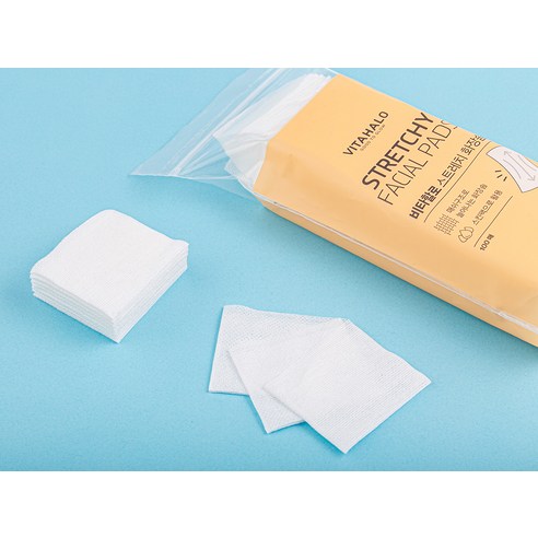 피부에 양보하는 똑똑한 선택, 비타할로 늘어나는 화장솜!