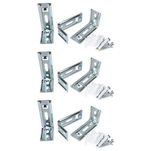 코텍스 커튼꺽쇠 대 3p 세트, 혼합색상, 3세트