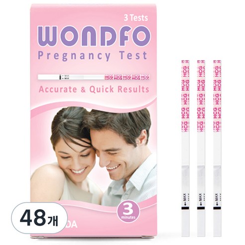 원포 임신테스트기, 3개입, 48개