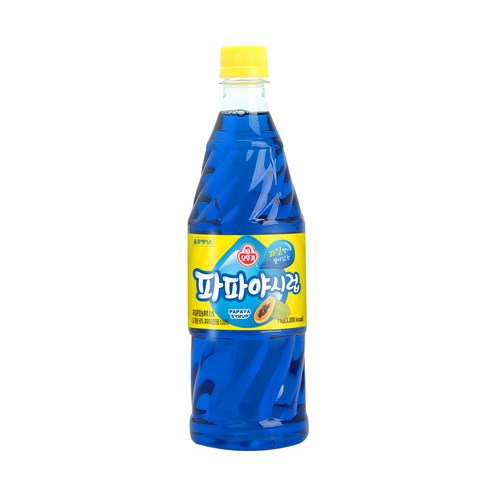[오뚜기] 음료베이스 시럽 4병, 1kg 슬러시맥주