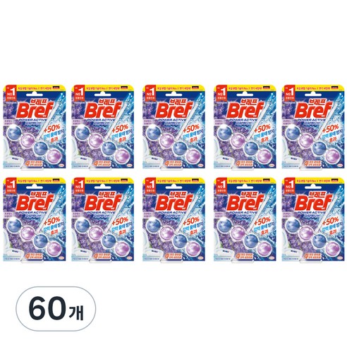브레프 미타임 플로럴 라벤더, 50g, 60개