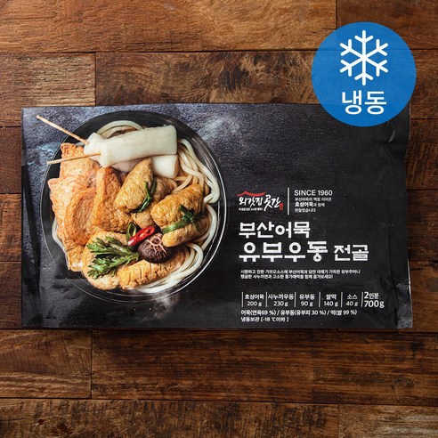 외갓집곳간 부산어묵 유부우동 전골 (냉동), 700g, 1개 하나야마우동