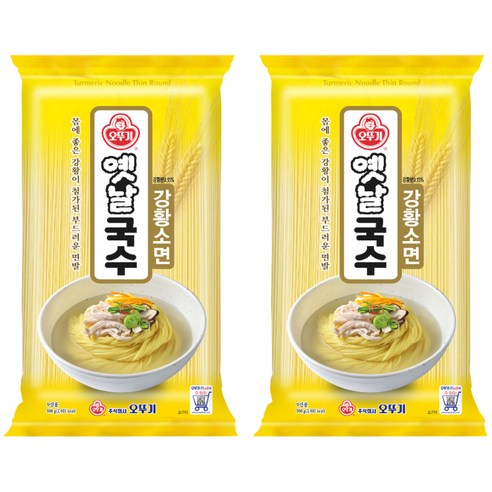 오뚜기 강황국수 소면, 900g, 5개