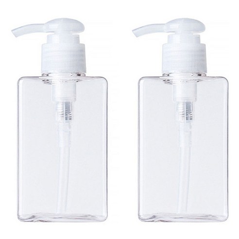 지앤와이 로션 펌프 공병 150ml, 2개, 투명