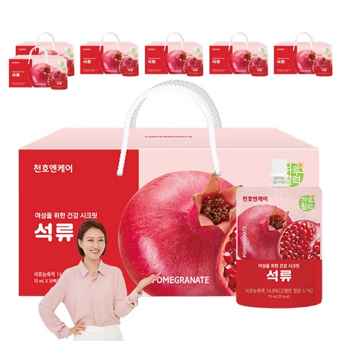 천호엔케어 하루활력 석류즙, 70ml, 210개