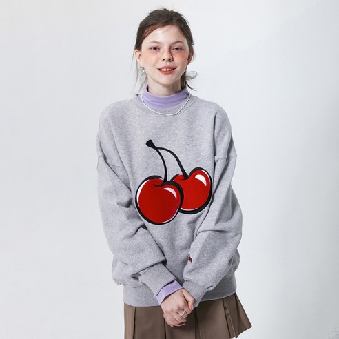키르시 BIG CHERRY SWEATSHIRT KS