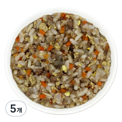 짱죽 실온이유식 한우콩나물야콘밥 완료기, 혼합맛(한우/콩나물), 160g, 5개