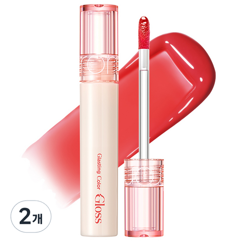 롬앤 글래스팅 컬러 글로스, 2개, 4g, 07 스프링 피버