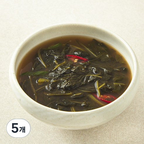 정미경키친 아욱된장국, 650g, 5개