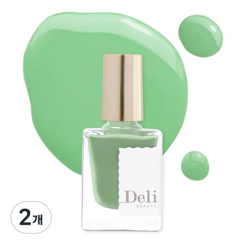 델리뷰티 딥시럽 루어인무드 네일컬러 10ml, MGR401 스프링 버드, 2개