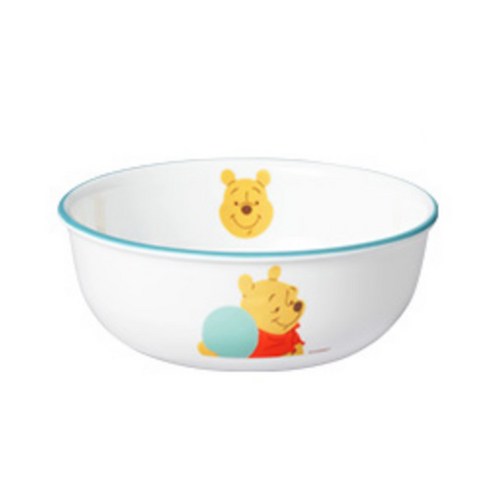 일상에 특별함을 더하는 코렐 푸와 친구들 원형 1인 식기세트