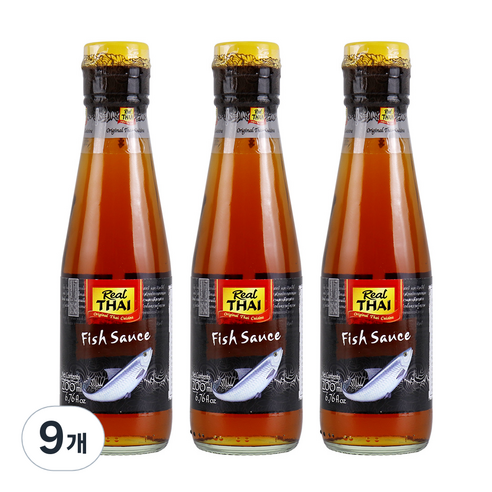 리얼타이 피쉬 액젓, 200ml, 9개