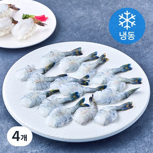 청미새우 초밥용 (냉동), 4개, 160g(20미)