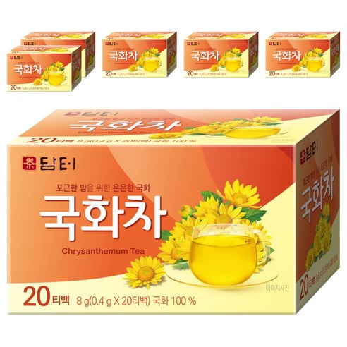 담터 국화차, 0.4g, 20개입, 6개