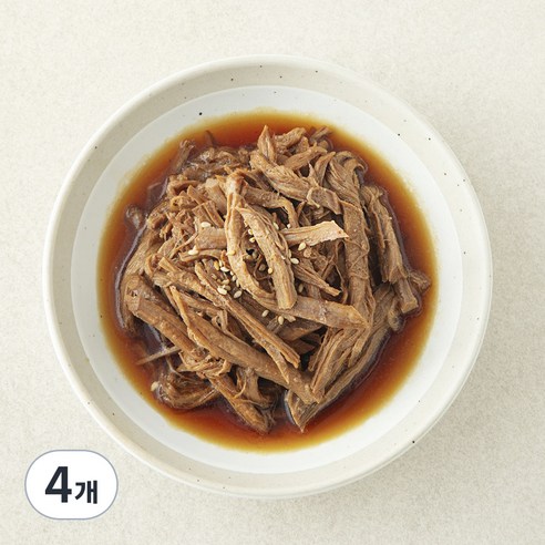 집반찬연구소 소고기 장조림, 150g, 4개