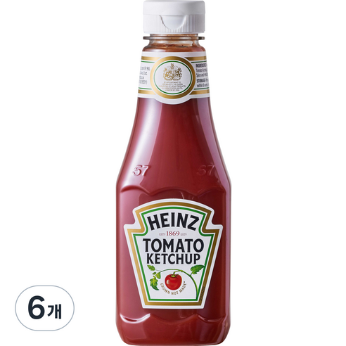 하인즈 토마토 케찹, 342g, 6개