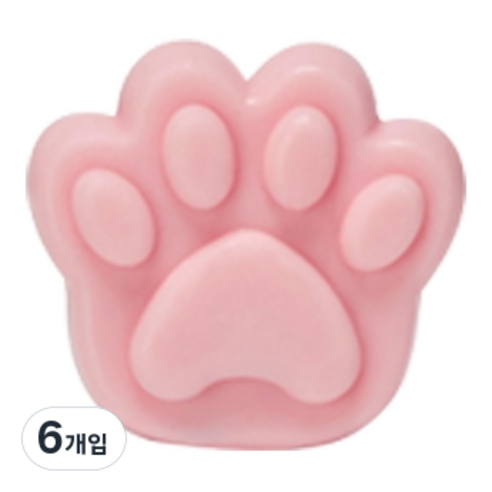 카트린느 캣 스탬프 우산꽂이, 6개입, 핑크