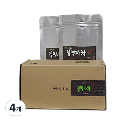 아이앤티 결명자차 25p, 1.2g, 50개입, 4개