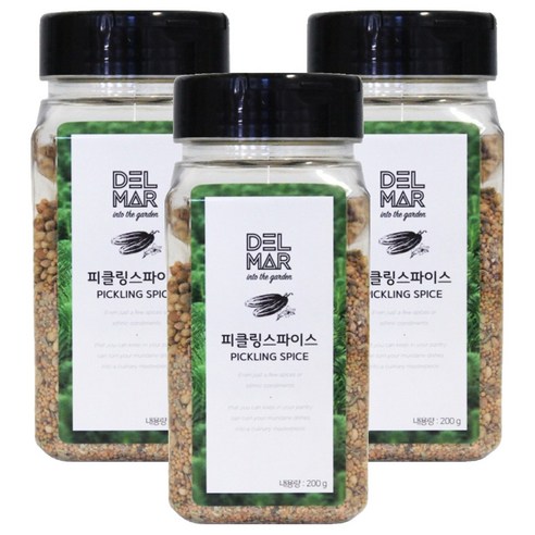 목화 피클링스파이스, 200g, 3개