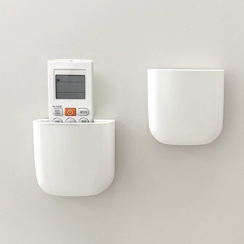 리모컨을 정리하고 정돈하는 데 도움이 되는 부착식 리모컨 정리함 꽂이