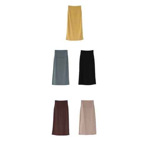 임신 중에도 스타일과 편안함을 동시에 잡는 팡팡샵 망고 복대 스커트