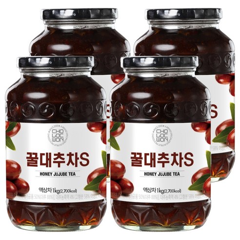 초록원 꿀대추차S, 1kg, 1개입, 4개