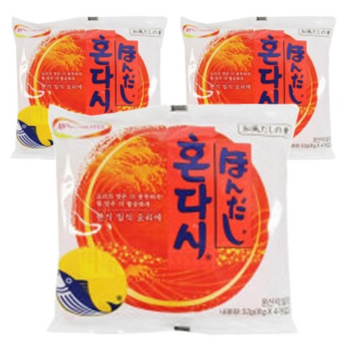 혼다시 조미료, 32g, 3개