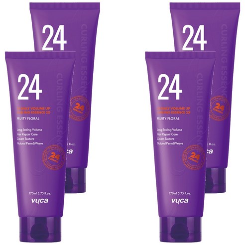 뷰카 24 데일리 볼륨 업 컬링 에센스 2X, 170ml, 4개