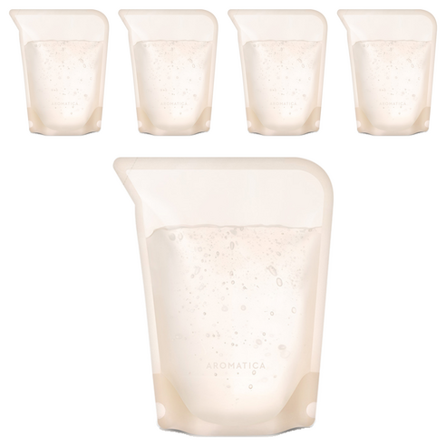 아로마티카 수딩 알로에 베라 젤 리필, 500ml, 5개