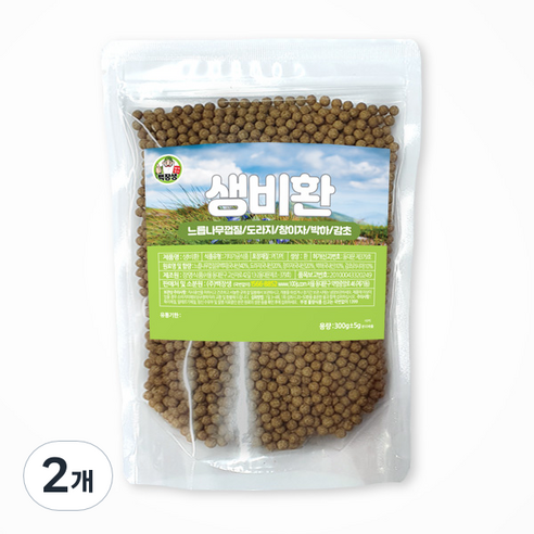 백장생 생비환, 2개, 300g