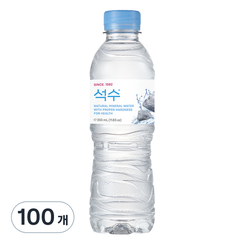 석수 하이트진로 생수, 350ml, 100개