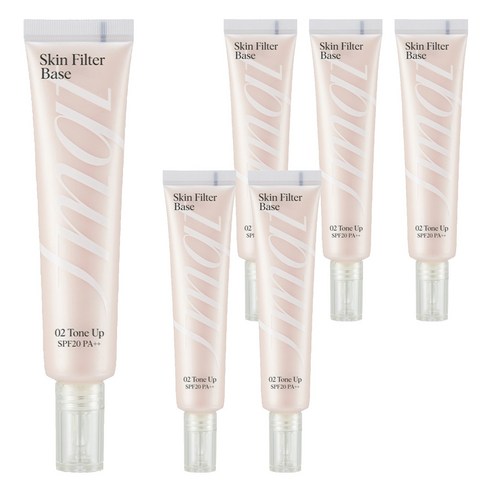 더페이스샵 에프엠지티 스킨 필터 베이스 CC 크림 SPF20 PA++, 2호 톤업, 35ml, 6개
