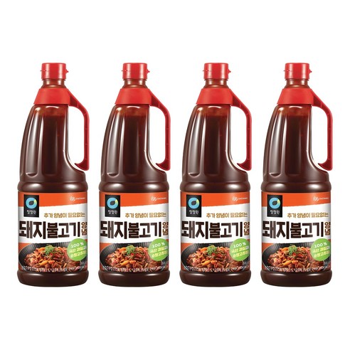청정원 명가 돼지불고기 양념, 2kg, 4개