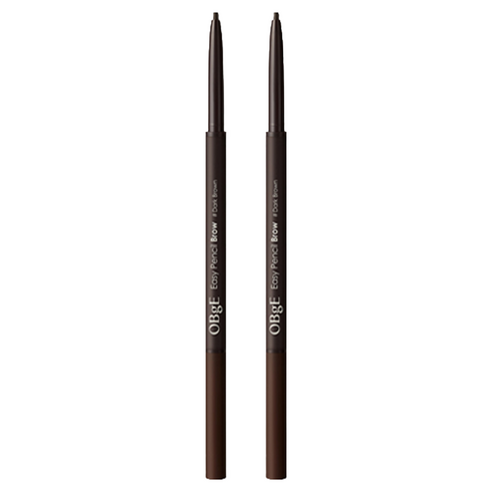 OBge 이지 펜슬 브로우 0.08g, 다크브라운, 2개