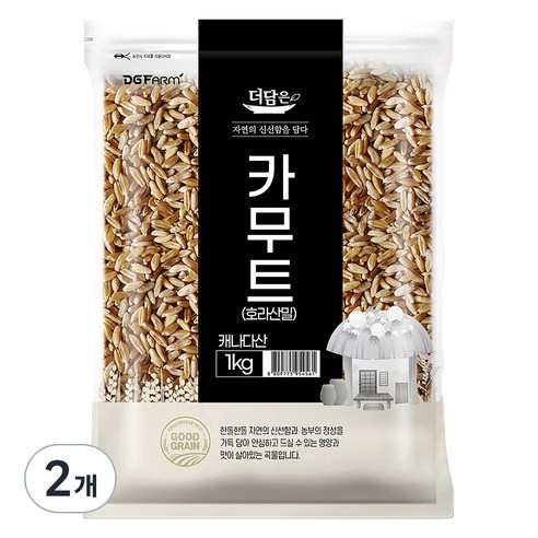 더담은 호라산밀 카무트, 1kg, 2개