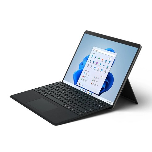 2022 마이크로소프트 Surface Pro8 13 + 타입커버, 플래티넘(Surface Pro8), 블랙(타입커버), 코어i5 11세대, 256GB, 8GB, WIN11 Home, 8PQ-00014(Surface Pro), 8XA-00017(타입커버)