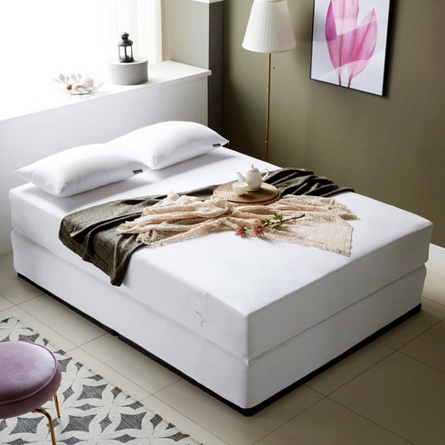 파미지오 스타일 6면방수 향균 지퍼형 매트리스커버