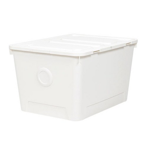 올리빙 도트 리빙박스, 크림화이트, 120L, 1개