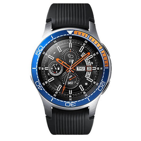 스마트워치 베젤링 46mm C, 13 블루오렌지