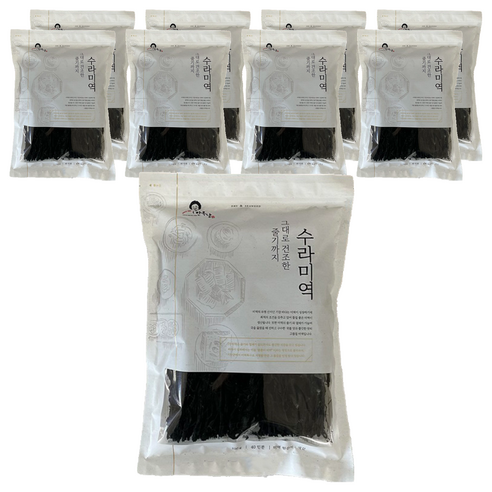 안옥남 수라미역, 100g, 9개