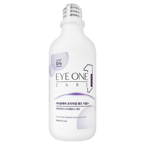 아이원케어 프리미엄 렌즈 식염수, 1개, 360ml