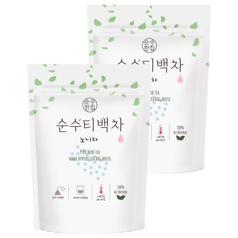 순수한집 노니차 삼각티백, 1g, 50개입, 2개