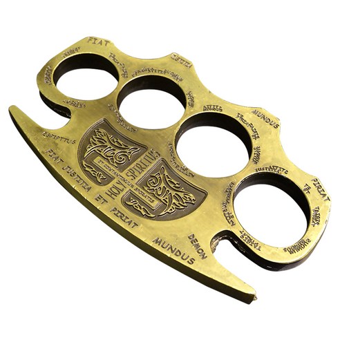 빛나는 황금빛 갑옷, 마메 호신용 글러브 너클 골드 T0019 상세 리뷰 너클