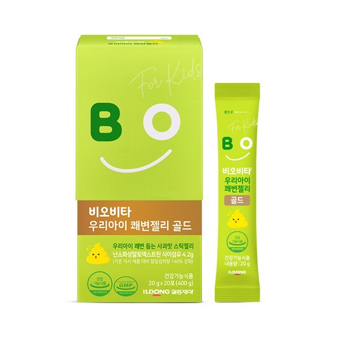 비오비타 일동제약 우리아이 쾌변젤리 20p, 400g, 1개