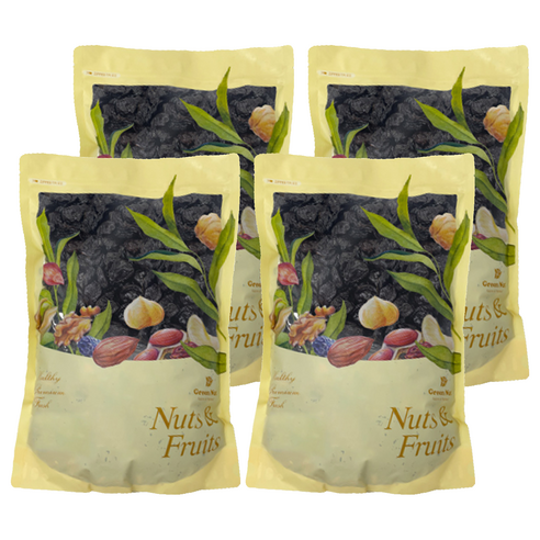 그린너트 피티드 프룬, 1kg, 4개