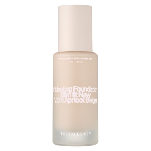 더페이스샵 잉크래스팅 파운데이션 슬림핏 뉴 35ml, V201, 1개