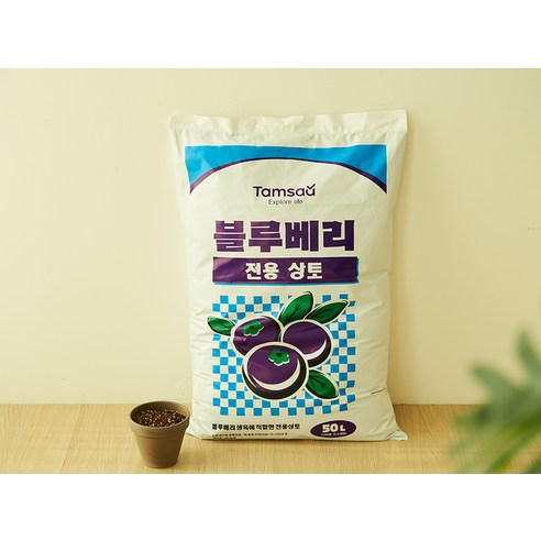 탐사 블루베리 전용 상토로 베란다 텃밭에서 달콤한 블루베리 수확의 기쁨을 누려보세요!