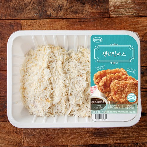 한강식품 생치킨까스 520g + 치킨까스 소스 세트, 640g, 1세트