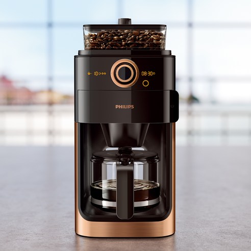 신선하고 풍미 있는 커피를 위한 편리하고 혁신적인 전자동 커피 메이커