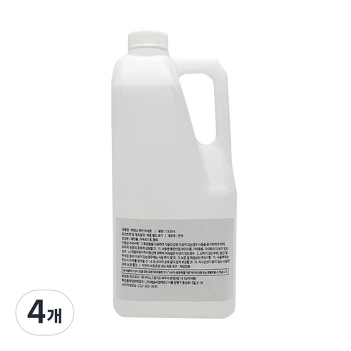 루벤스 퓨어 아세톤, 1.5L, 4개